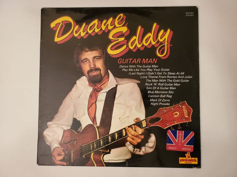Duane Eddy Guitar Man vinyl record